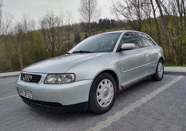 Audi A3 cena 4999 przebieg: 404637, rok produkcji 1999 z Serock małe 436